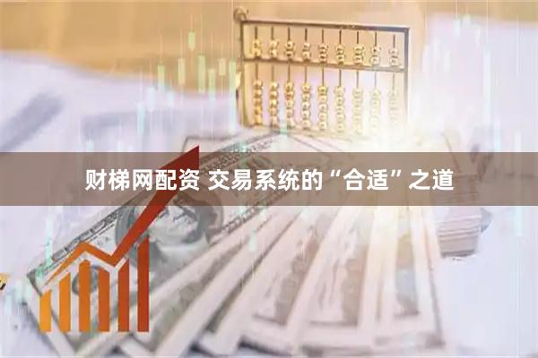 财梯网配资 交易系统的“合适”之道
